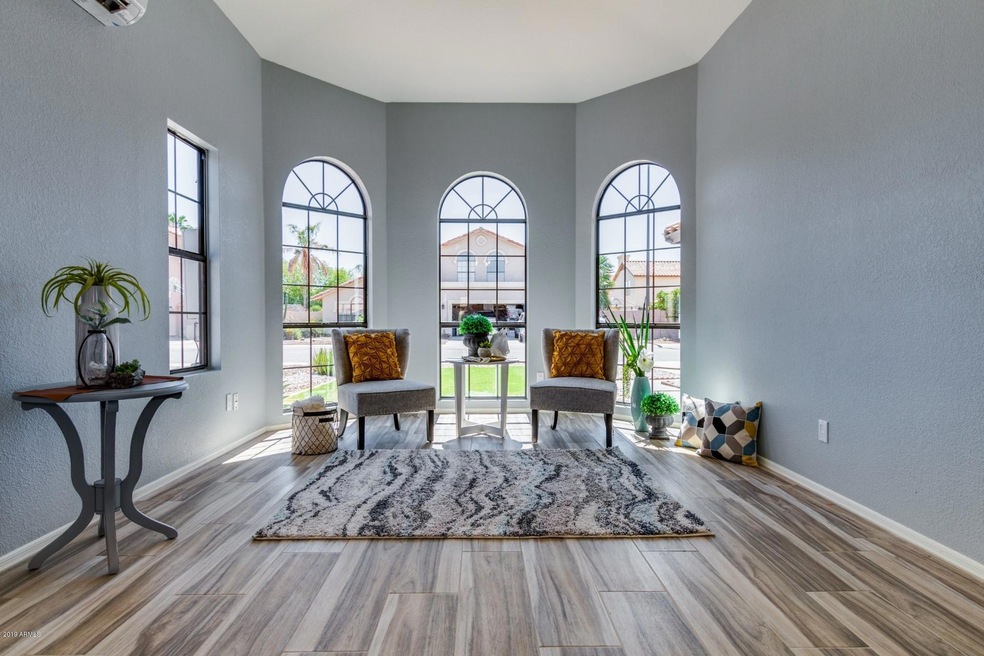 Front bay windows
