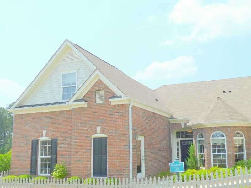 Exterior Front. The Beaumont Plan Model Home