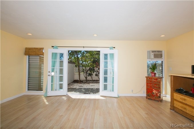 Main Living area French doors leads to your enclos