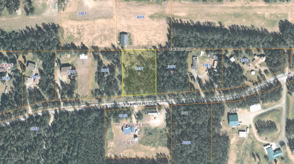 Albrecht Aerial Map