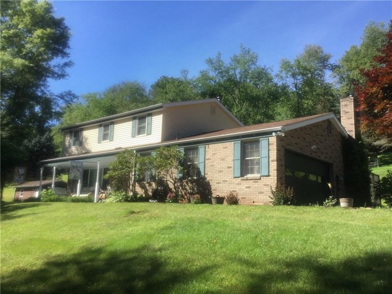 Large home that sits on 1.8 acres of land.