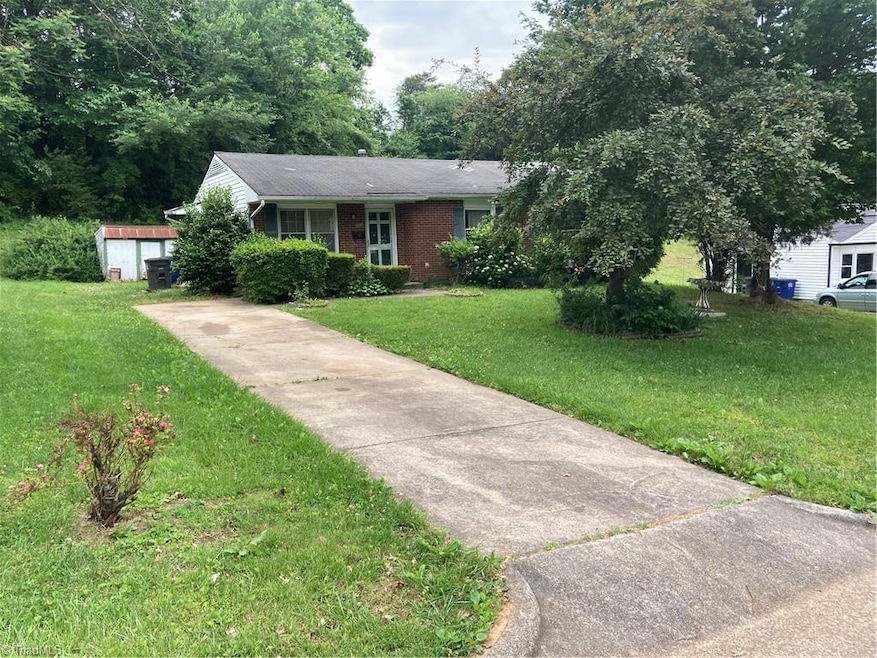 Good curb appeal: Elevated lot means better drainage & light.