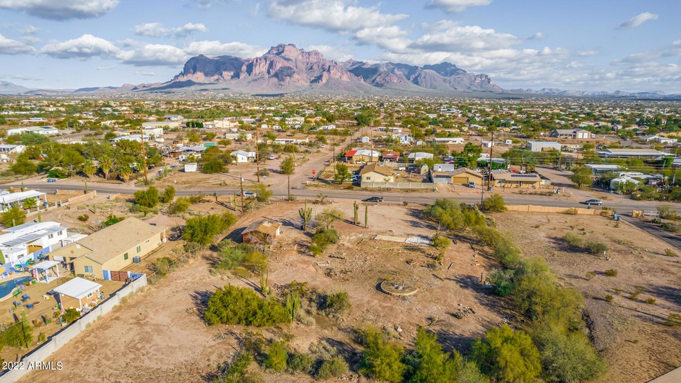 View Of Superstition Mountains