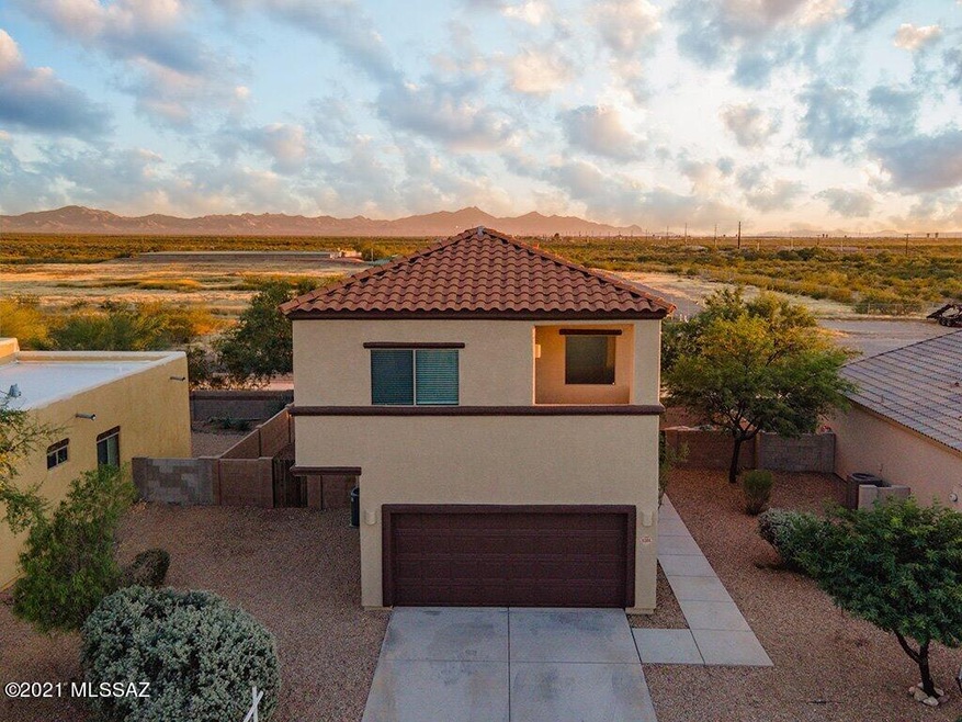 Front Drone View