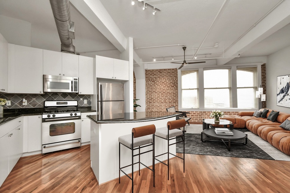 Welcome to the 7th floor loft at Franklin Lofts! F