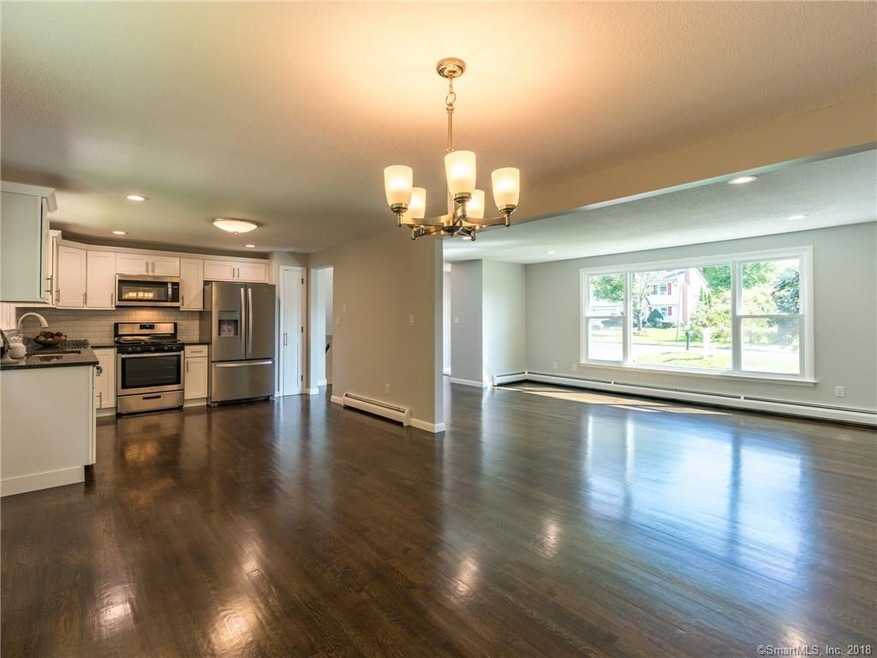 Dining Room, Kitchen & Living Room
