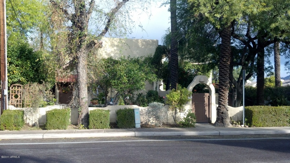 Front Entrance Looking North on Maryland