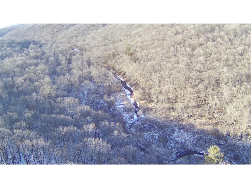 Nepstad Creek. High quality cold water trout stream