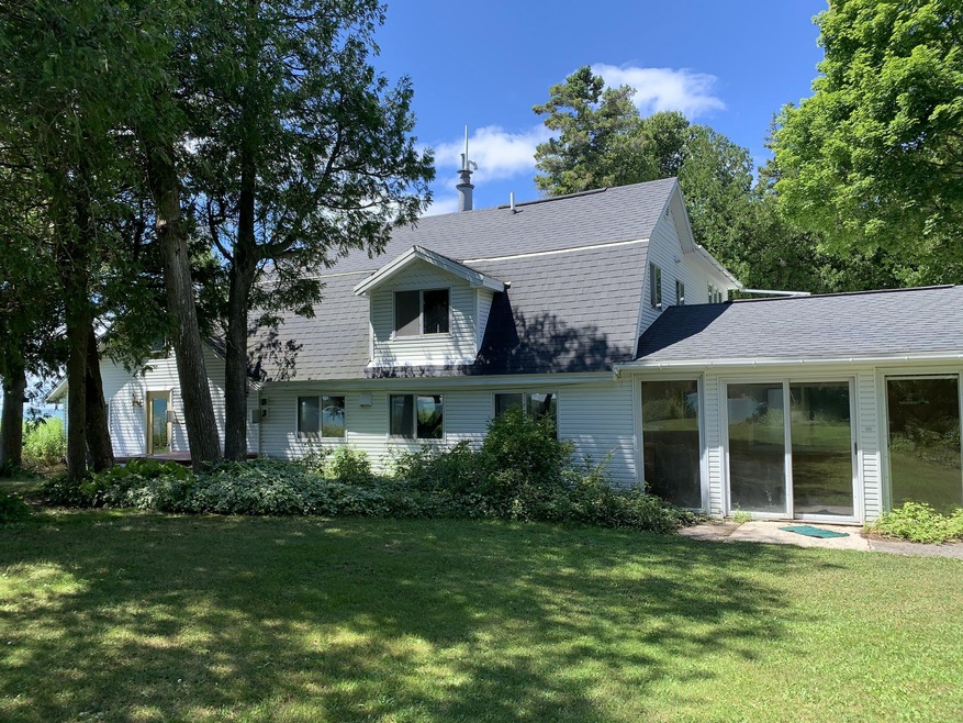 Side view of home