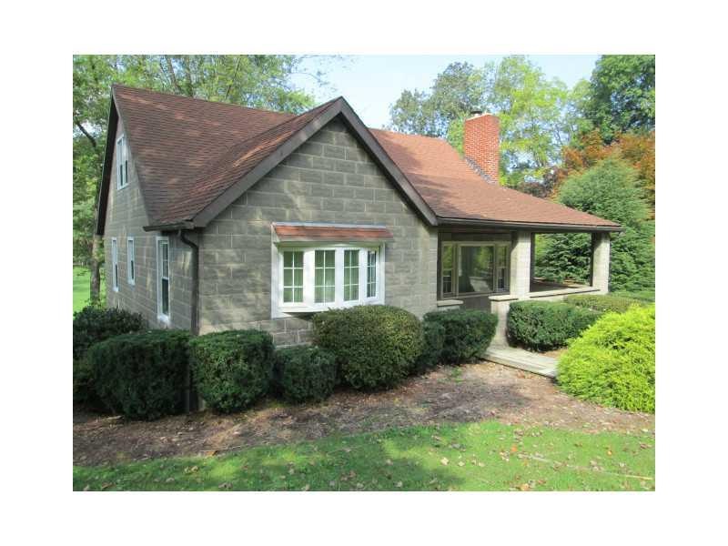 Exterior Front. Nice setting on 3.6 Acres with 118