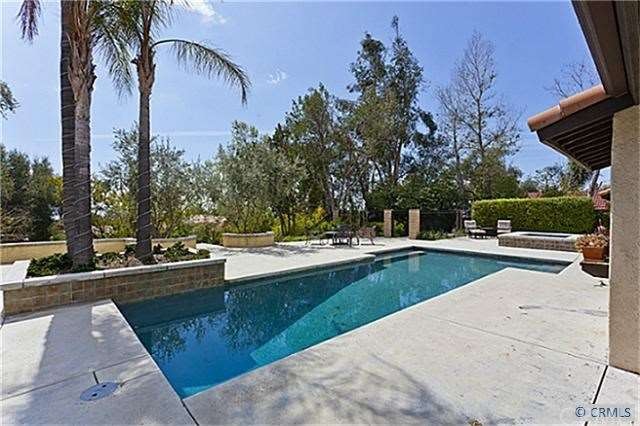Large swimming pool with fabulous views