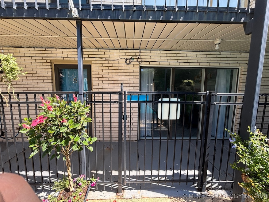 Ground Level next to pool and BBQ entrance