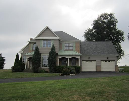 Exterior Front. Beautiful home on 1.9 acres.