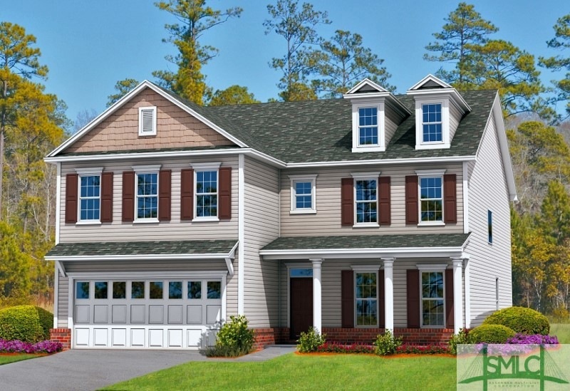 Spring Willow plan - Elevation LE - Artist Renderi