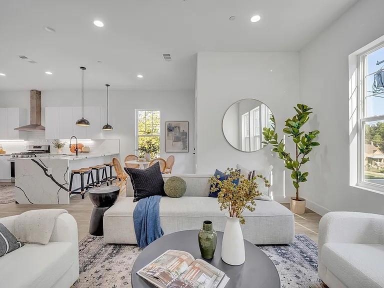 View of living room