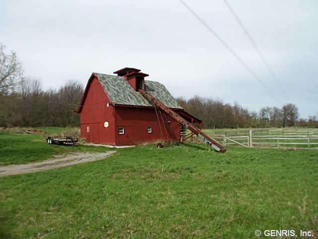 Barn. 0 Oatka Creek Road; 11.5 acres of pastures a