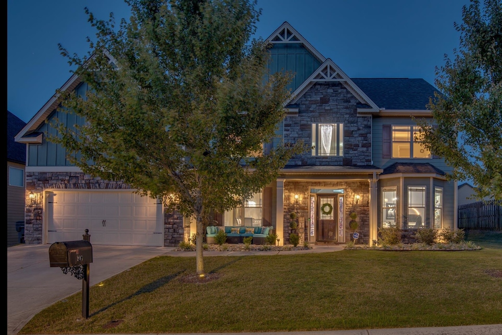 Front Elevation Twilight