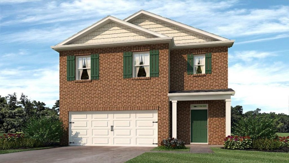 Color Rendering of Plan & Elevation.