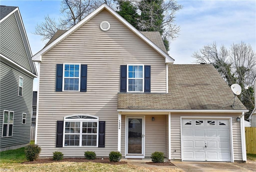 Newly remodeled two story home with extended drive