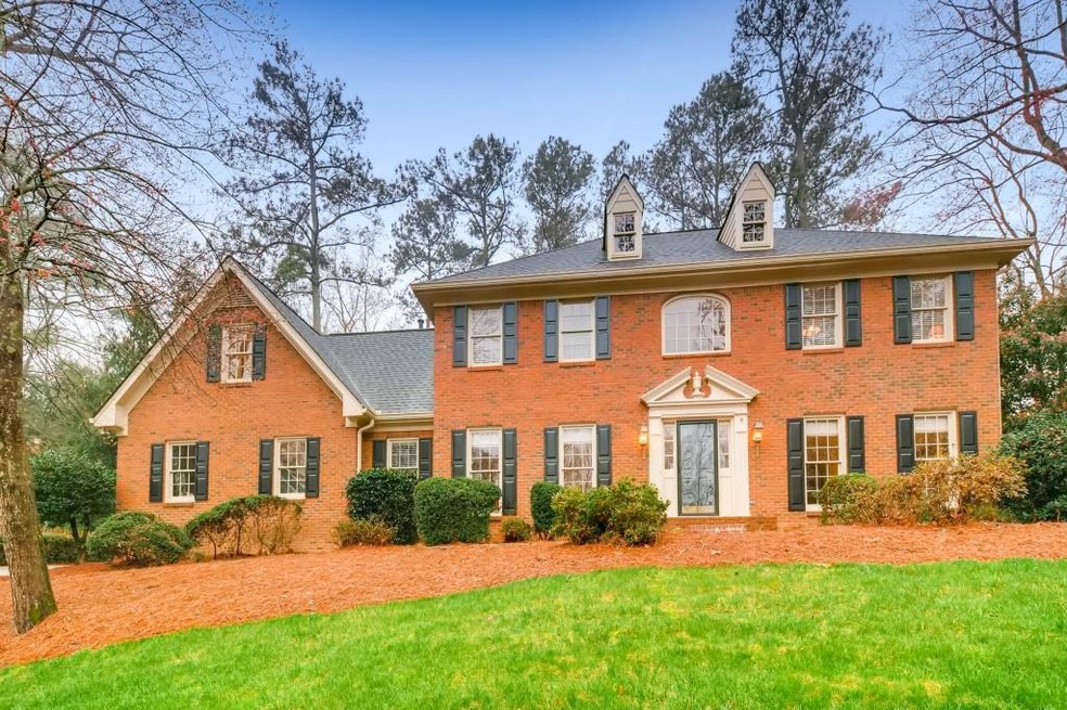 Stately brick beauty in Peachtree Station