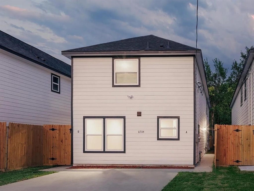 Unit B is on the left side of the units