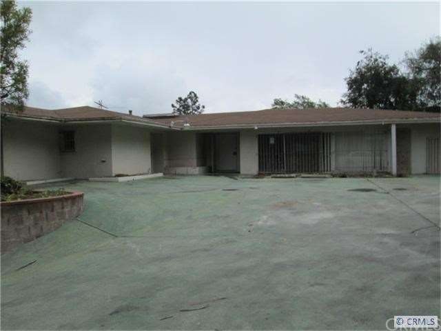 Front view of house