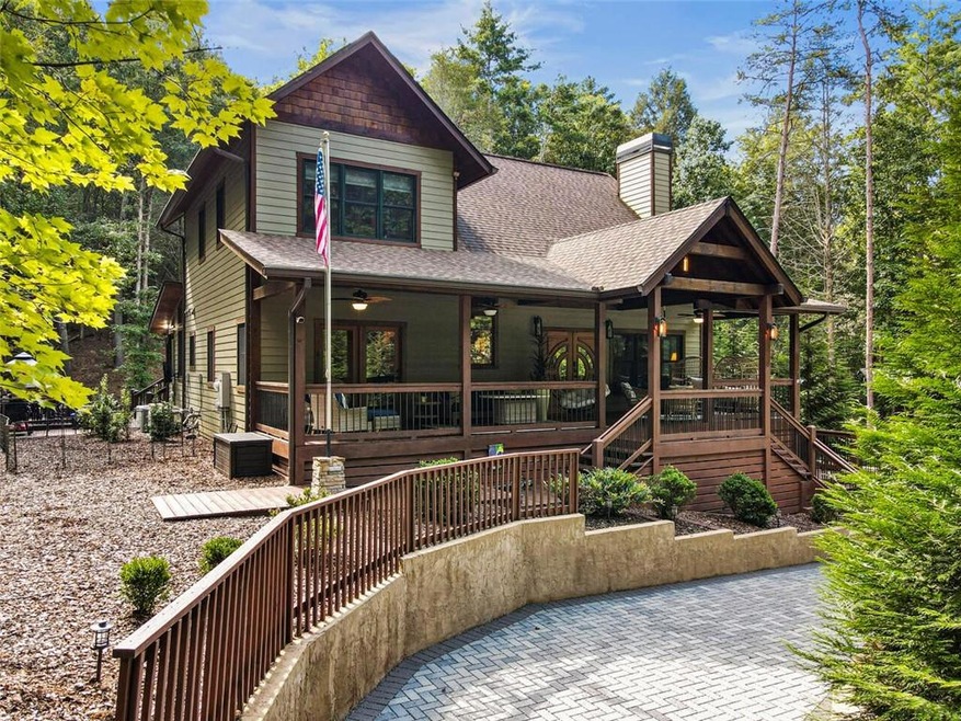View of front of house featuring central air condi