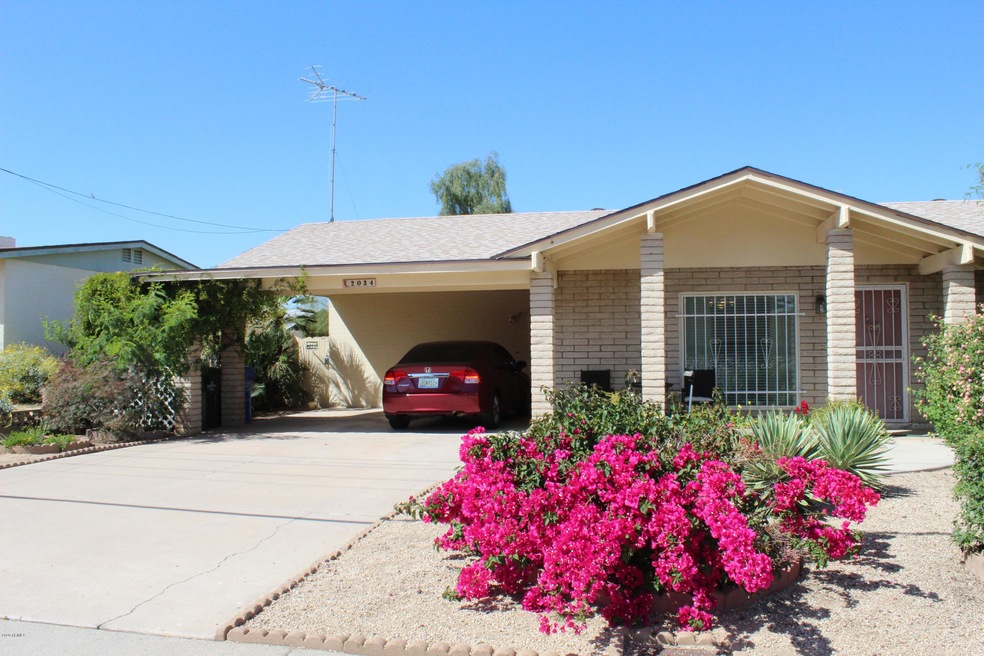 Front View of House