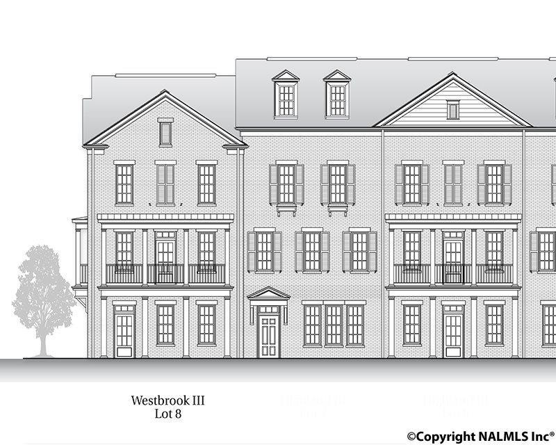 Gorgeous End Unit with double covered porches on the front!