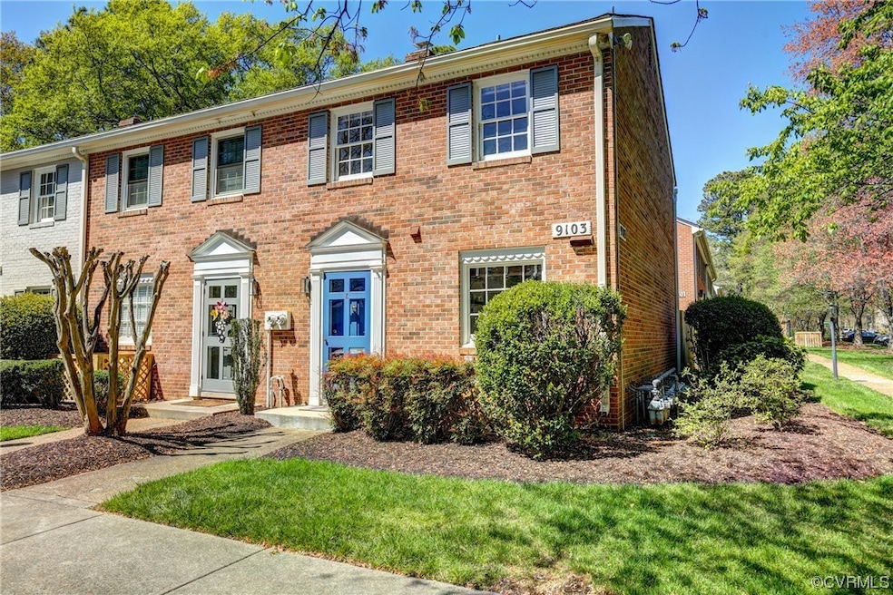 Welcome to 9103 Derbyshire Rd, Unit K. A coveted end unit!