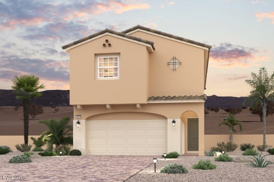 2001 Plan ~ Mediterranean Elevation ~ Rendering