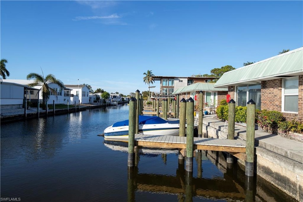 Brand new private dock with direct gulf access