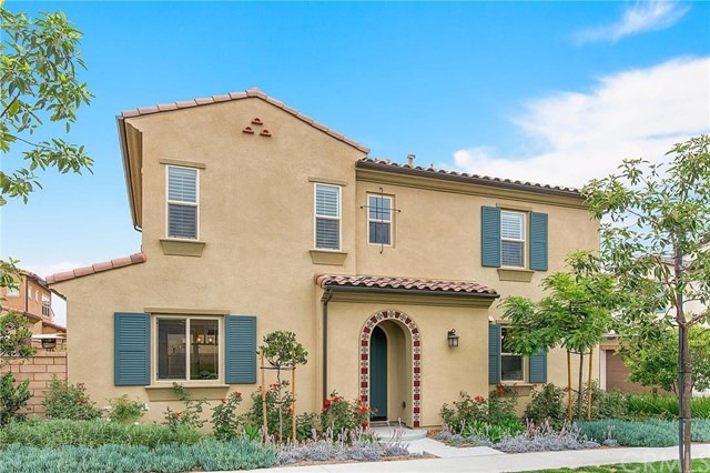 Welcome home! The 8 ft entry door is surrounded by