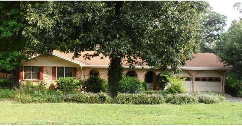 Exterior Front. 4-sided brick home