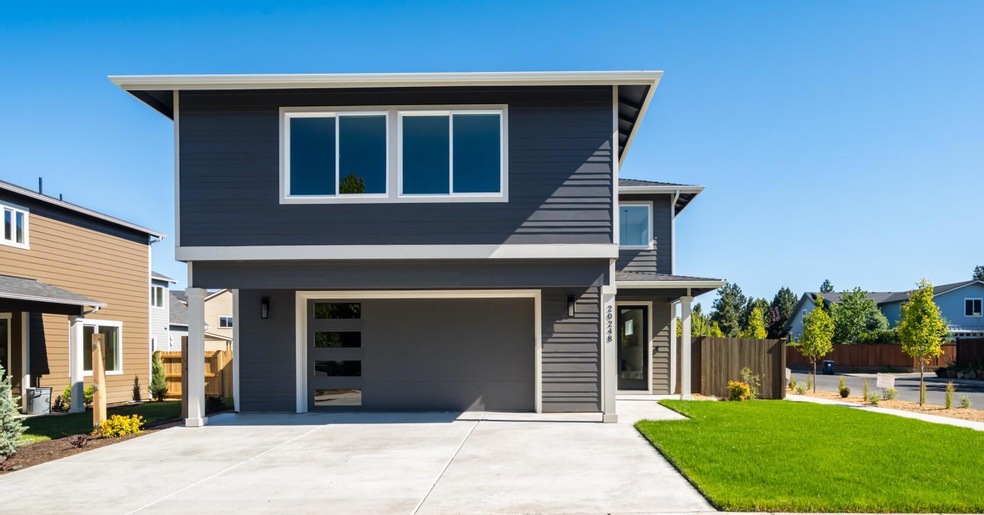Model home exterior