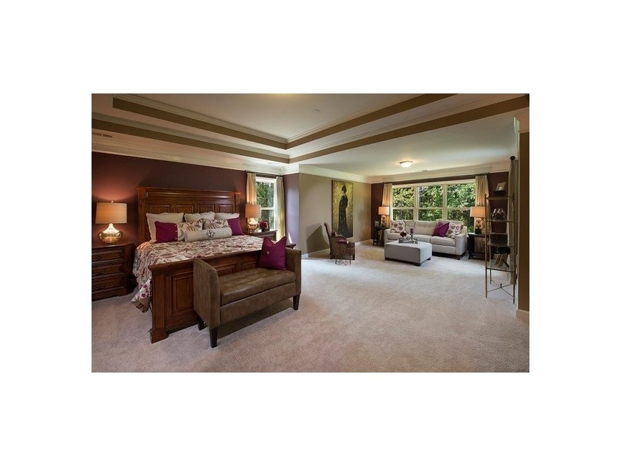 Master Suite open to Sitting Room - former model h