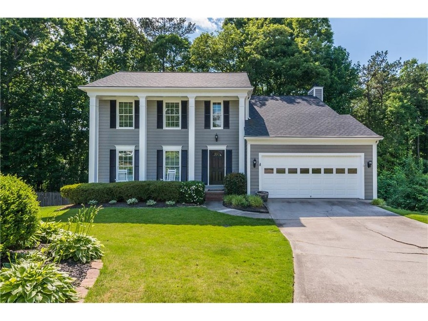 Front view of home with newer exterior paint