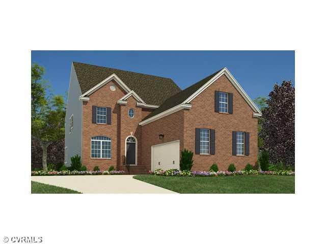 Exterior Front - The Dominion - Manor Elevation fr