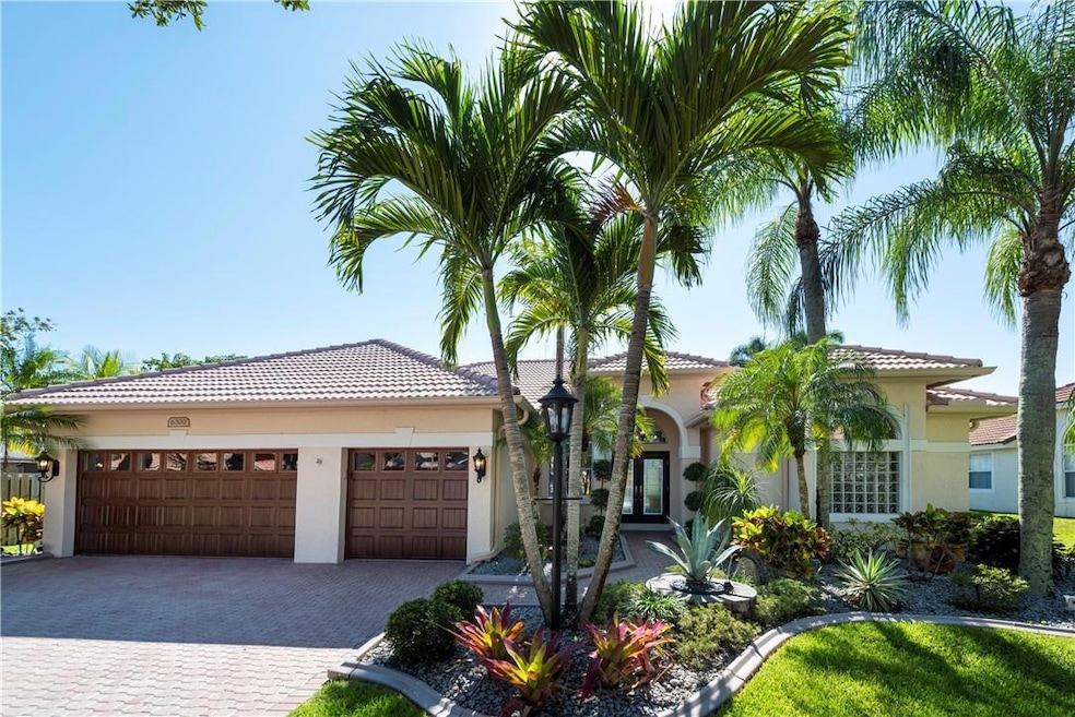 Beautiful Yale Model Elevation with 3 car garage.