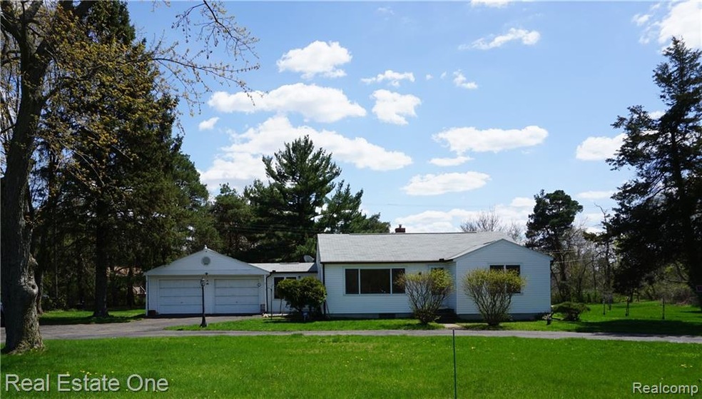 Large front yard
