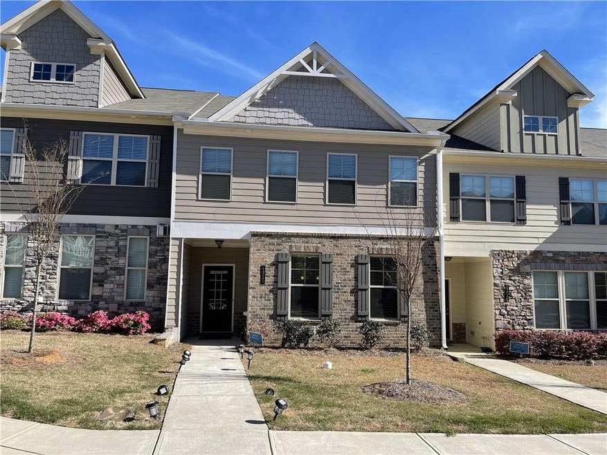 Townhome / multi-family property featuring central