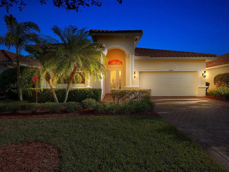 Front View at Sunset