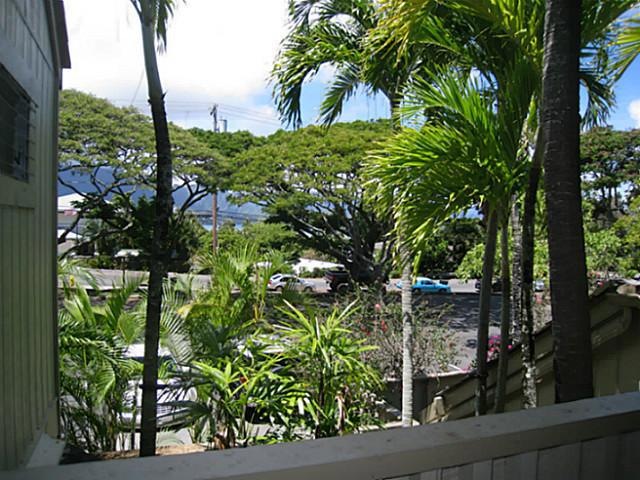 VIew from upstairs lanai