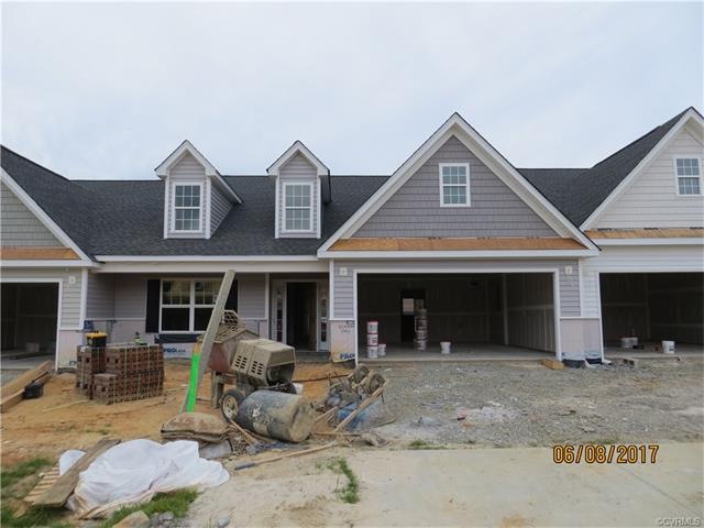 Actual home under construction