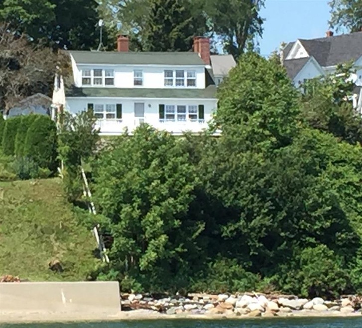 Waterside view of Perkins Street cape