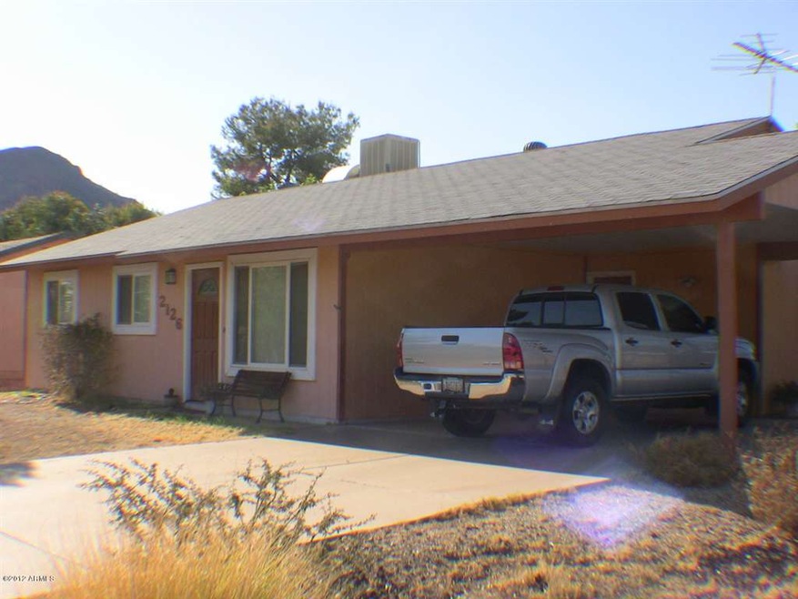 Front of Home with Mountain View