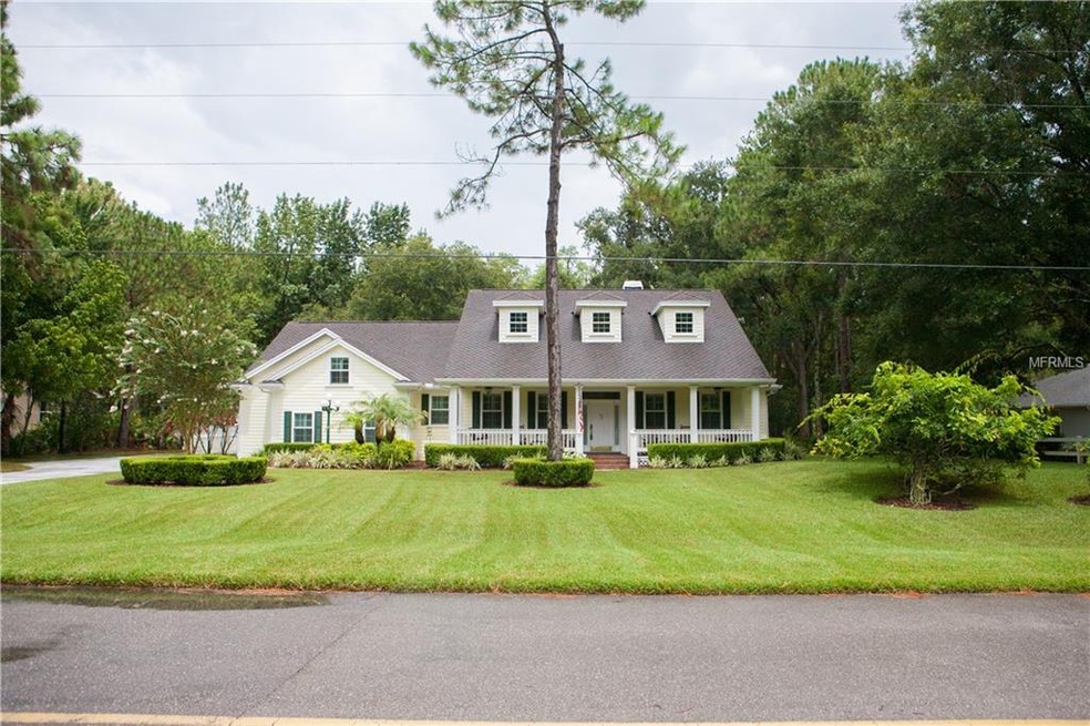 The elegant Verandah Style home is situated on jus