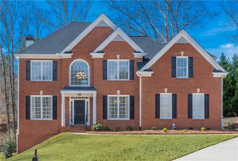 Beautiful colonial style 2 story with new landscap