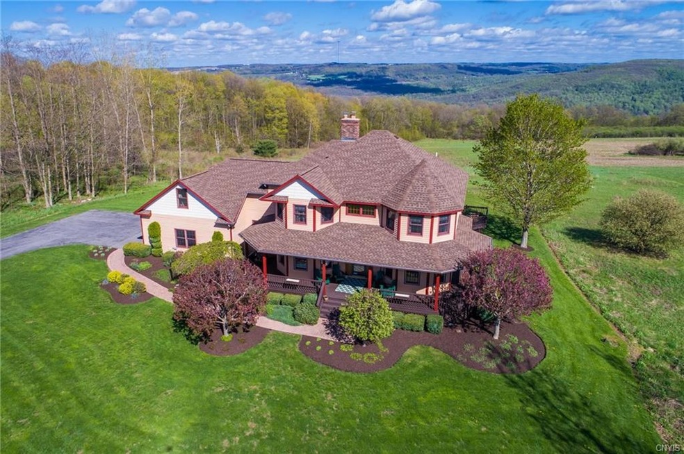 GORGEOUS VIEW ON ALMOST 5 ACRES, LANDSCAPING HAS M