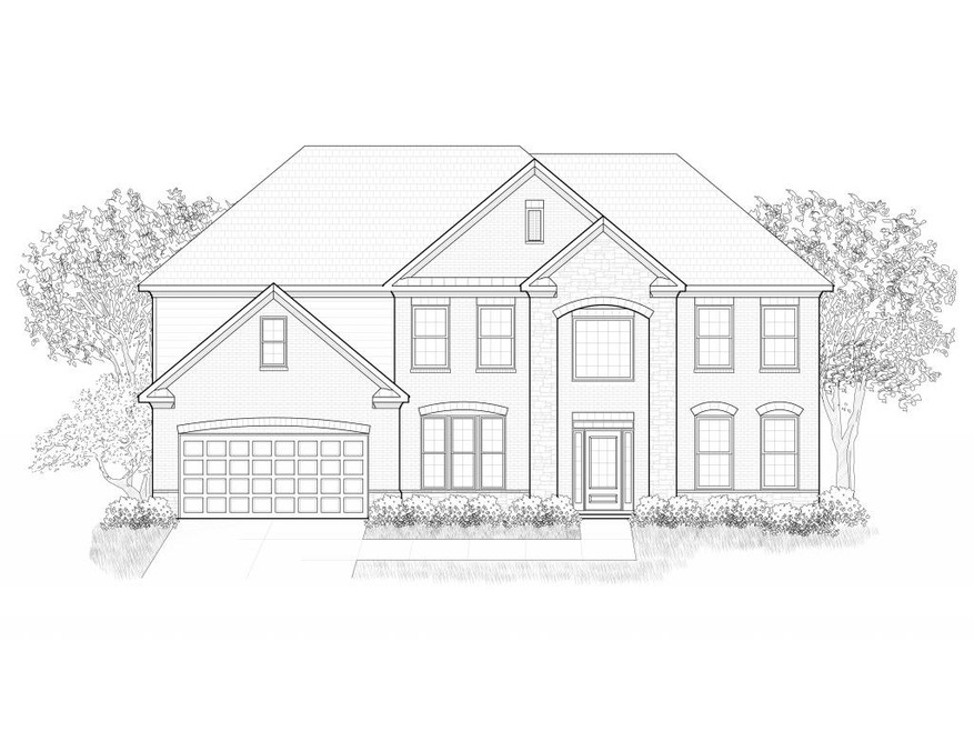 Black and White Rendering of Plan & Elevation